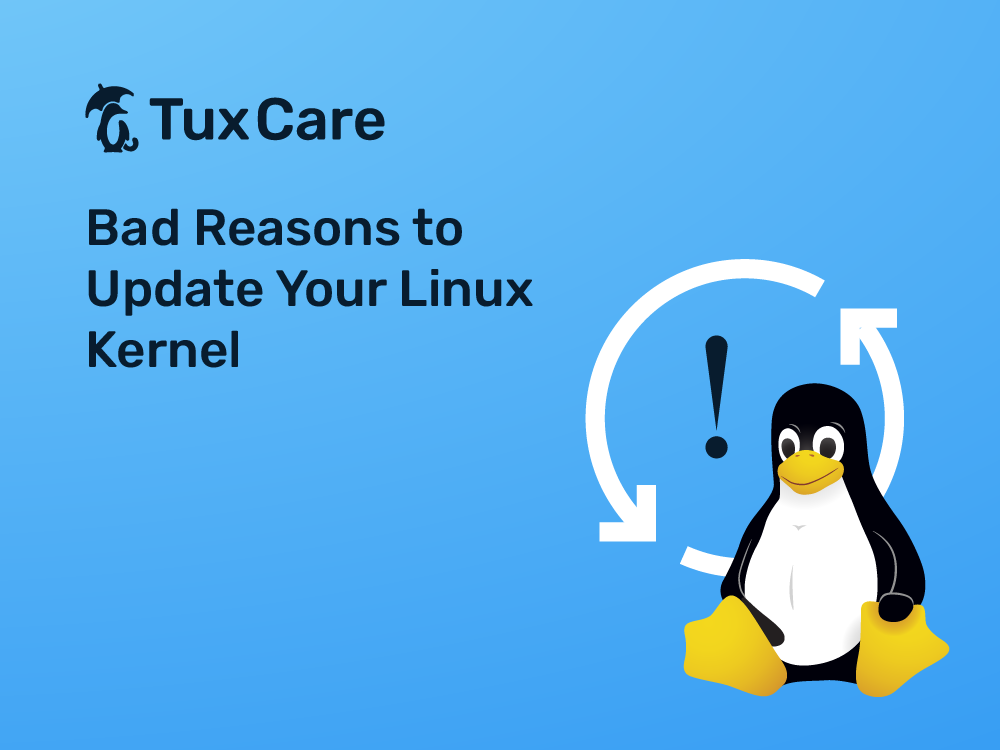 Malas razones para actualizar el núcleo de Linux