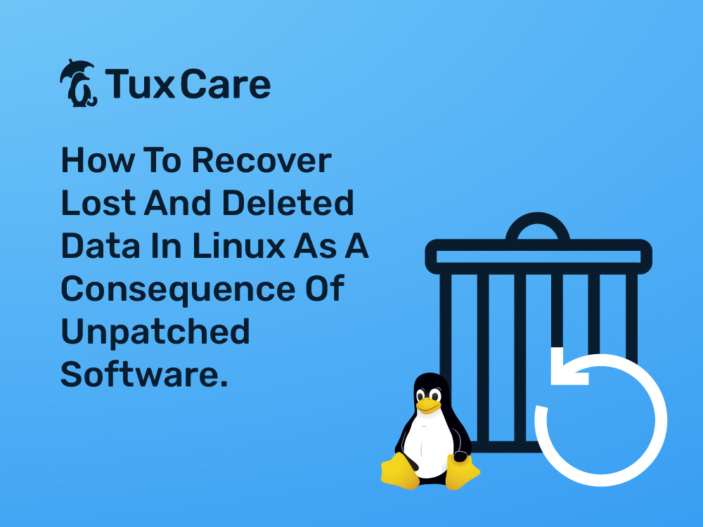 How To Recover Lost And Deleted Data In Linux As A Consequence Of Unpatched Software.