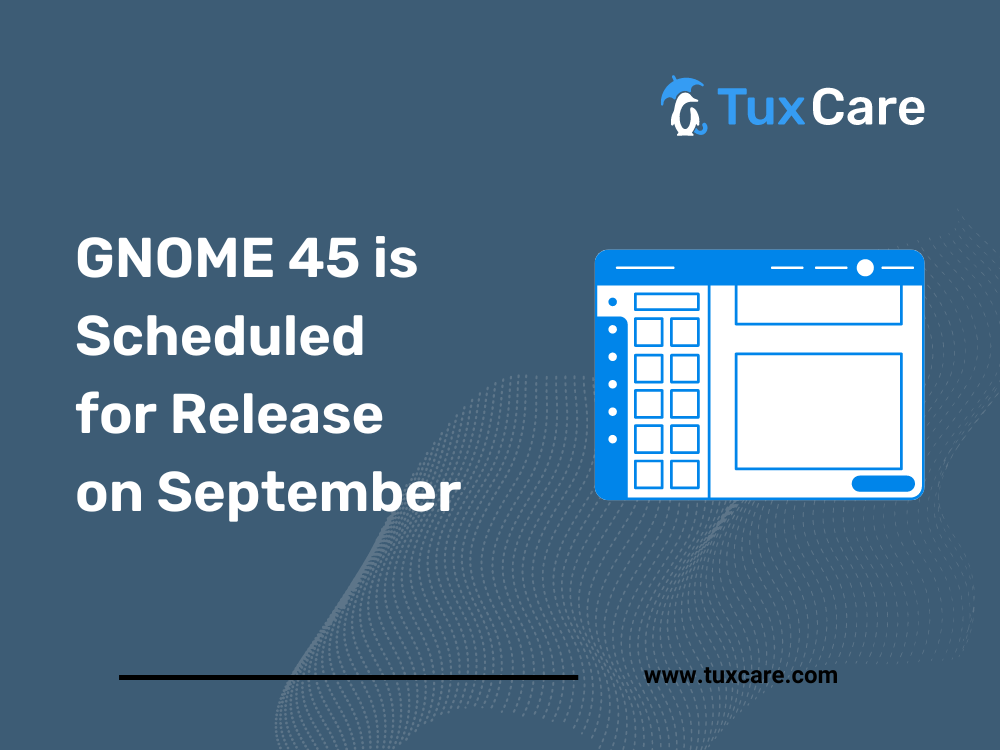 La sortie de GNOME 45 est prévue pour le 20 septembre 2023