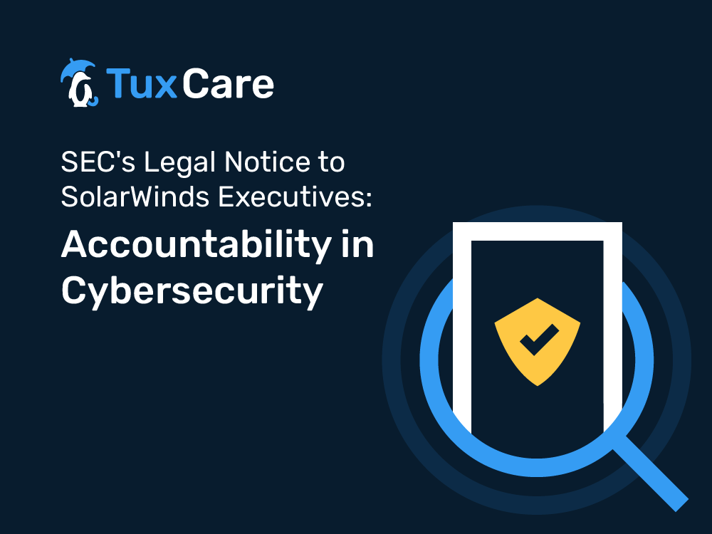 SEC's Legal Notice to SolarWinds Executives: Accountability in Cybersecurity