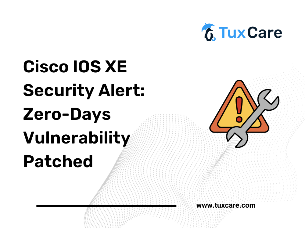 Alerte de sécurité Cisco IOS XE : la vulnérabilité Zero-Days est corrigée