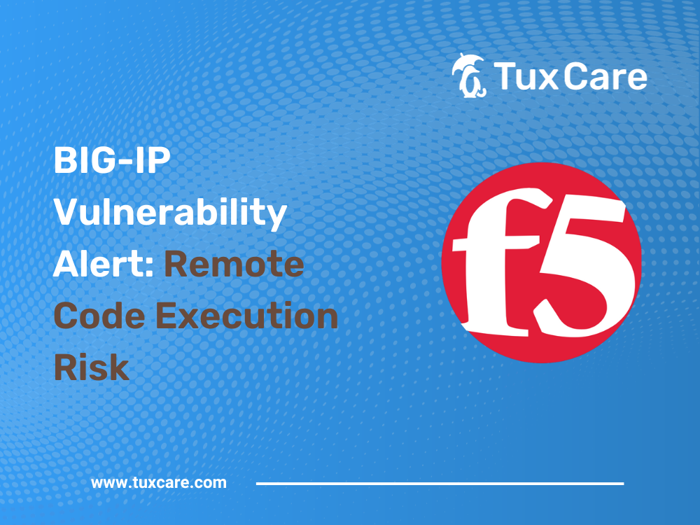 BIG-IP Vulnerability Alert: Remote Code Execution Risk