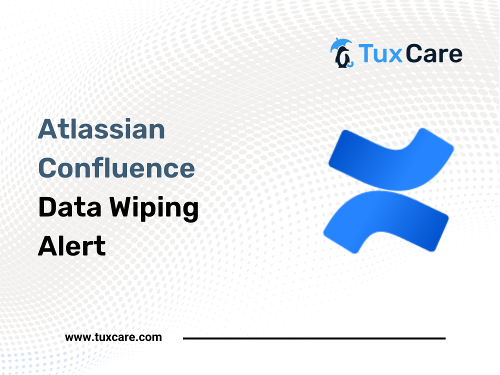 Atlassian Confluence 데이터 삭제 알림