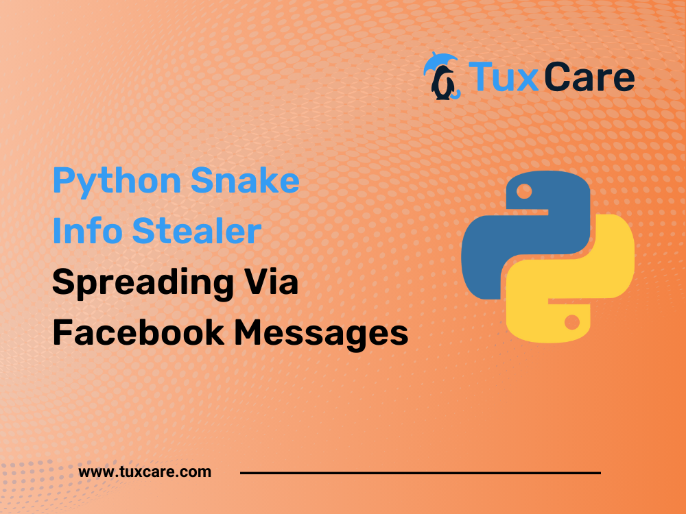 El ladrón de información de la serpiente pitón se propaga a través de mensajes de Facebook 