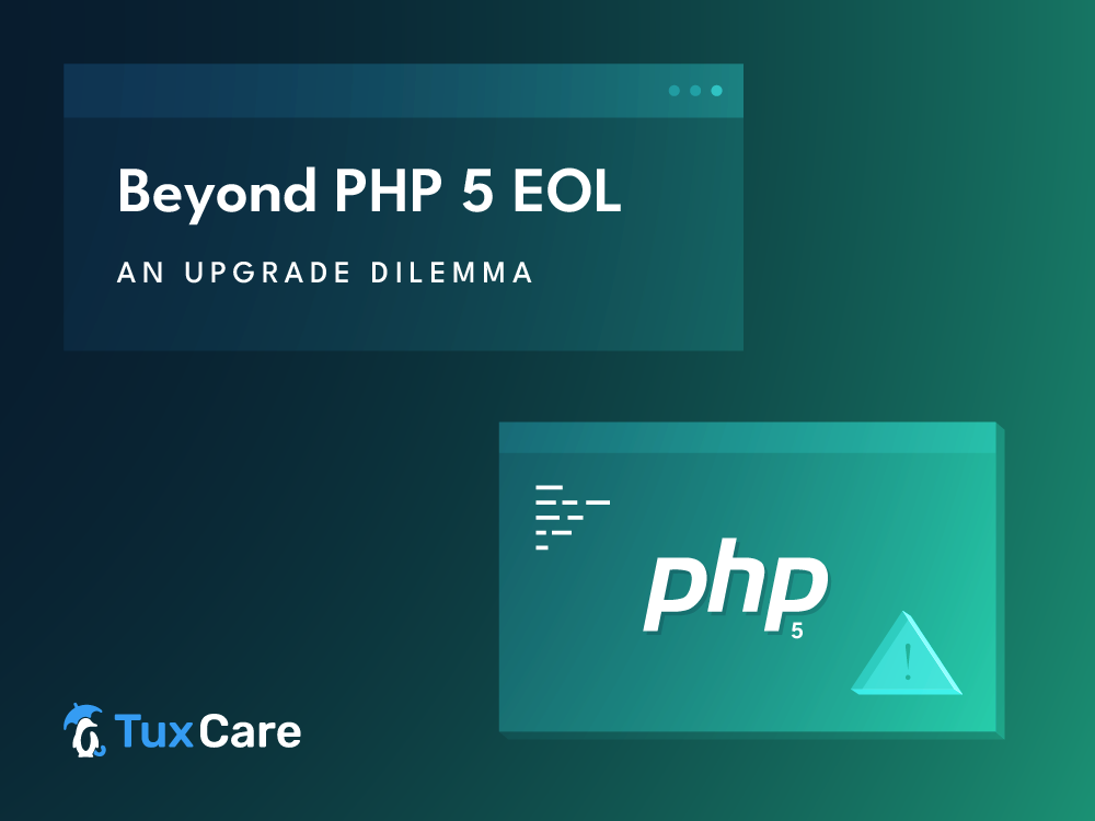 Navegue por PHP EOL: Manténgase seguro sin reescrituras