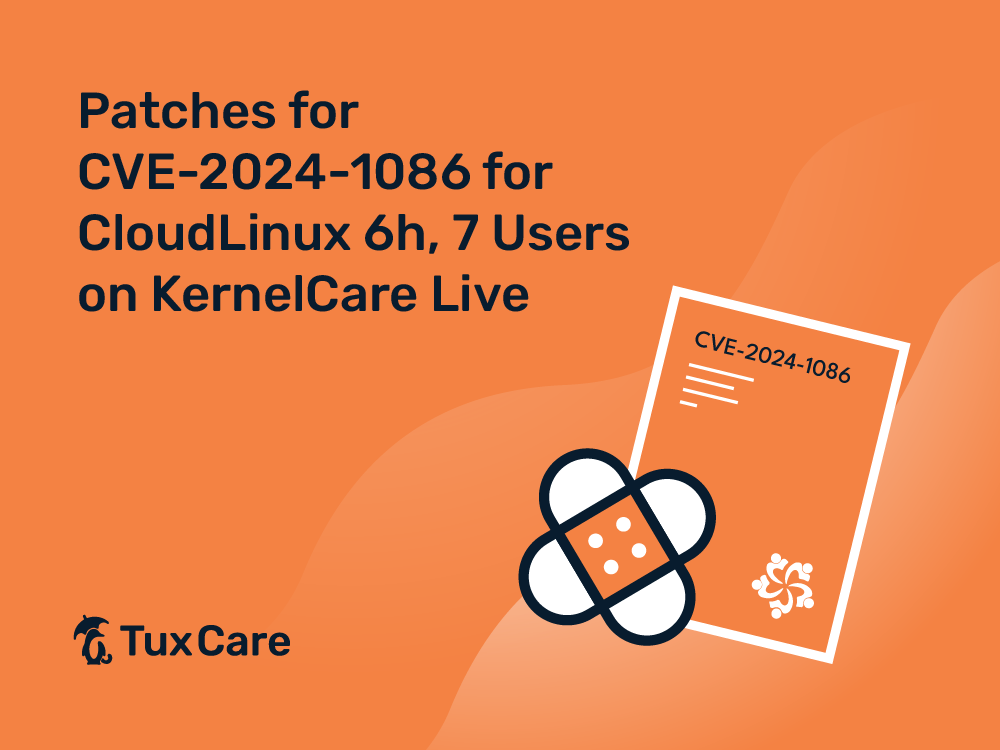Patches for CVE-2024-1086 for CloudLinux 6h, 7 Users