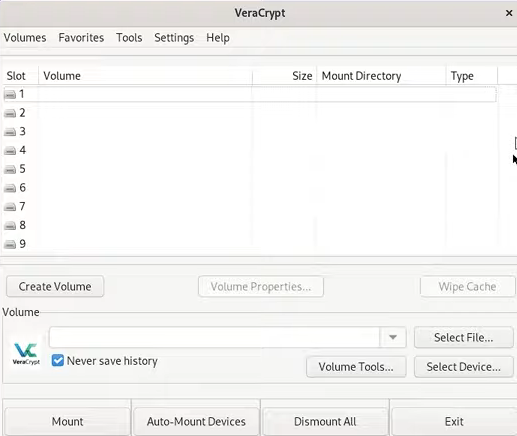 veracrypt linux